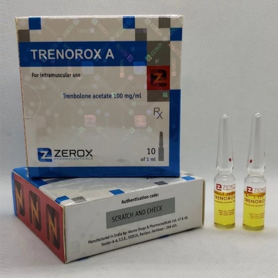 Trenorox A amps Zerox Pharmaceuticals